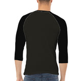 Unisex 3/4 sleeve Raglan T-shirt