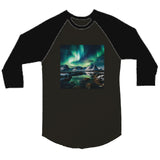 Unisex 3/4 sleeve Raglan T-shirt