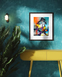 Harbor of light - giclee print - 40x50 cm