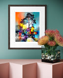 Harbor of light - giclee print - 40x50 cm