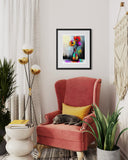 Bloom loudly - giclee print - 40x50 cm