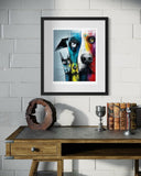 We see you - giclee print - 40x50 cm