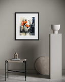 Urban contrasts - Giclee print - 40x50 cm