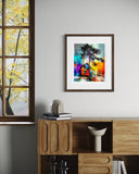 Roots of light - giclee print - 40x50 cm