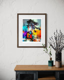 Roots of light - giclee print - 40x50 cm