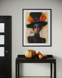 Jørgine Hattemaker - gicleetrykk, 50x70 cm