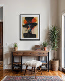 Jørgine Hattemaker - gicleetrykk, 50x70 cm