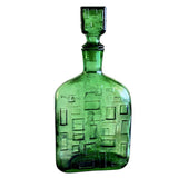 Emerald Echo – vintage italiensk glasskaraffel