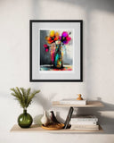Colorfall Garden — Fine Art Giclée Print (40×50 cm)