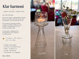 Klar Harmoni – telysestake og vase i ett