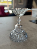 Frostblomst – unik lysestake i vintageglass