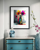 Colorfall Garden — Fine Art Giclée Print (40×50 cm)