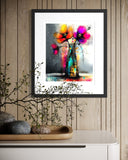 Colorfall Garden — Fine Art Giclée Print (40×50 cm)