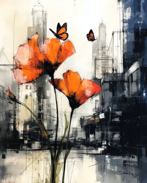 Urban contrasts - Gicleeprint 40x50 cm