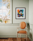 Harbor of light - giclee print - 40x50 cm