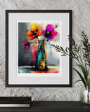 Colorfall Garden — Fine Art Giclée Print (40×50 cm)
