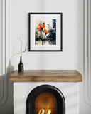 Urban contrasts - Giclee print - 40x50 cm