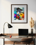 Roots of light - giclee print - 40x50 cm