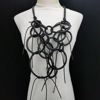 UKEBAY New Designer Jewelry Punk Style Necklaces Women Pendant Necklaces Luxury Hyperbole Necklace Accessories Sweater Jewellery