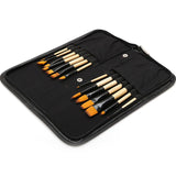 14 pcs Professional Paint Brushes Different Shape Nylon Hair Artist Painting Brush For Acrylic Oil Watercolor Art Supplies