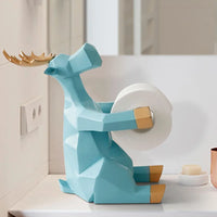 Tissue Boxes Small Elephant Deer Animal Sculpture Paper Towel Holder Storage Boxes Napkin Holders Living Room Bedroom Housewares