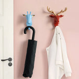 Cute Animals Key umbrella Hook Hanger Wall Hanger Design Decorative Hooks Towel for Kitchen Key Holder wall hooks decorative