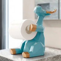 Tissue Boxes Small Elephant Deer Animal Sculpture Paper Towel Holder Storage Boxes Napkin Holders Living Room Bedroom Housewares