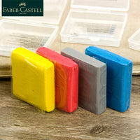 Faber-Castell Plasticity Rubber Soft Art Eraser Wipe highlight Kneaded Rubber For Art Pianting Design Sketch Eraser Stationery