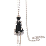 Cute Women Necklace Statement Lady Charm Long Trendy Necklace 2022 New Fashion Female Big Pendant Lovely Jewelry Gift Wholesale
