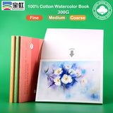 Baohong 300g Watercolor Paper Pad Water Color Aquarelle Sketchbook for Ink Colored Painting Drawing Paper Book School Supplies