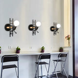 Wall lightchandelier wall lamp lights LED lamp Creative Mounted Iron Bedside Sconce Lamp for Kids Baby Room Living RoomDining ro