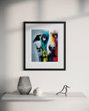 We see you - giclee print - 40x50 cm
