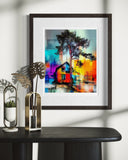 Roots of light - giclee print - 40x50 cm