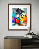 Roots of light - giclee print - 40x50 cm