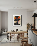 Jørgine Hattemaker - gicleetrykk, 50x70 cm