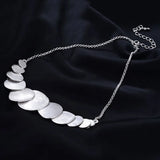 Dorado Round Pendant Choker Necklaces For Women Retro New Alloy Long Chain Female Statement Necklace Fashion Jewelry Collier