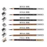 3pcs High-gloss White Sketch Charcoal Soft/medium/hard Black Art Pencil Student Special Hand-painted HB Drawing Exam Pen
