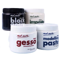 500ml Oil Painting Black And White Base Material New Transparent Base Material Shaping Paste Thickening Acrylic Medium