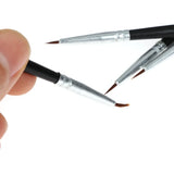 10Pcs Professional Miniature Paint Brush Set Nylon Brush Acrylic Detail Painting Thin Hook Line Pen Hand Painted Art Supplies